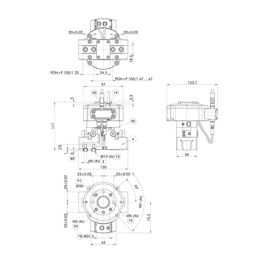 SCHUNK PGN-Plus-P - Unchained Robotics